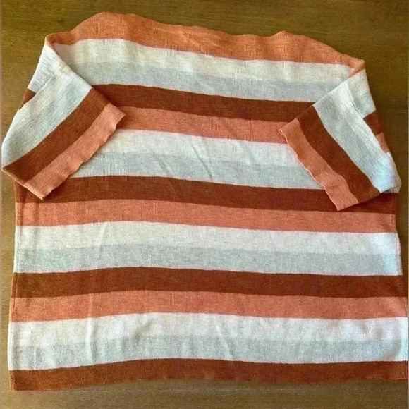 Madewell Boxy Sweater Tee in Maggie Stripe - Picture 3 of 8